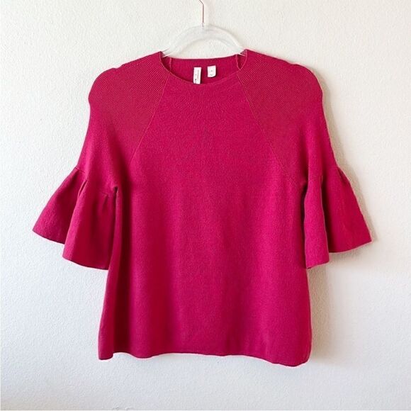 Anthropologie Tops - Anthropologie Moth Bell Sleeve Pullover